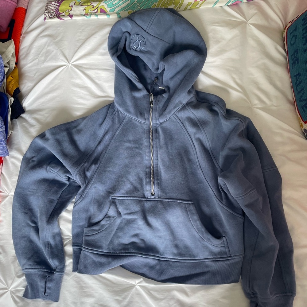 Lululemon blue scooba hoodie